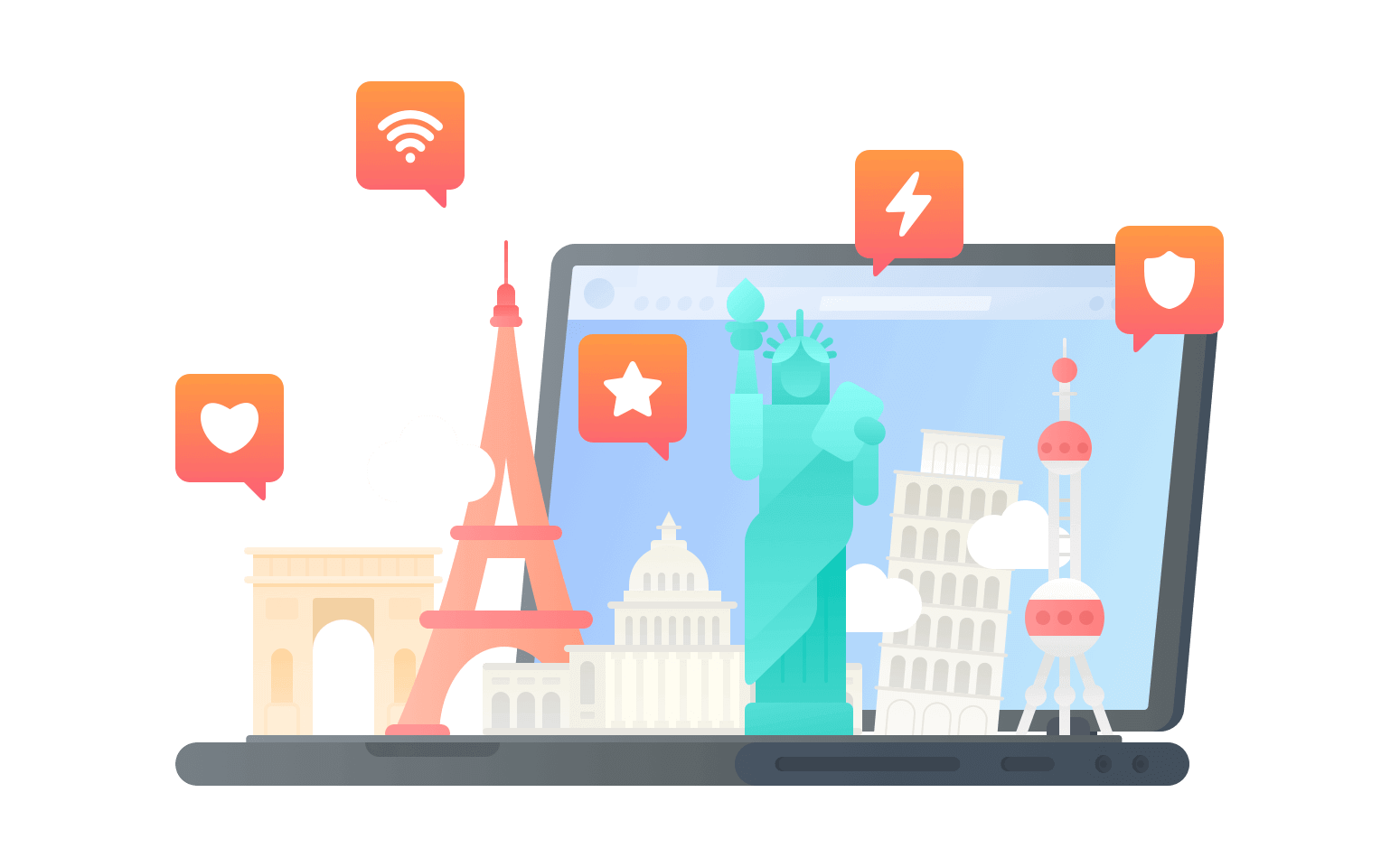 代理CM语音的回国加速器 - 海龟VPN